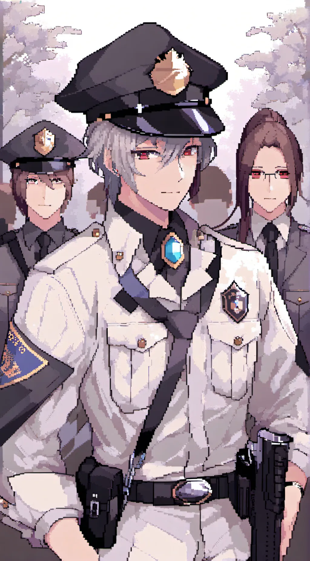 ai character: police  background