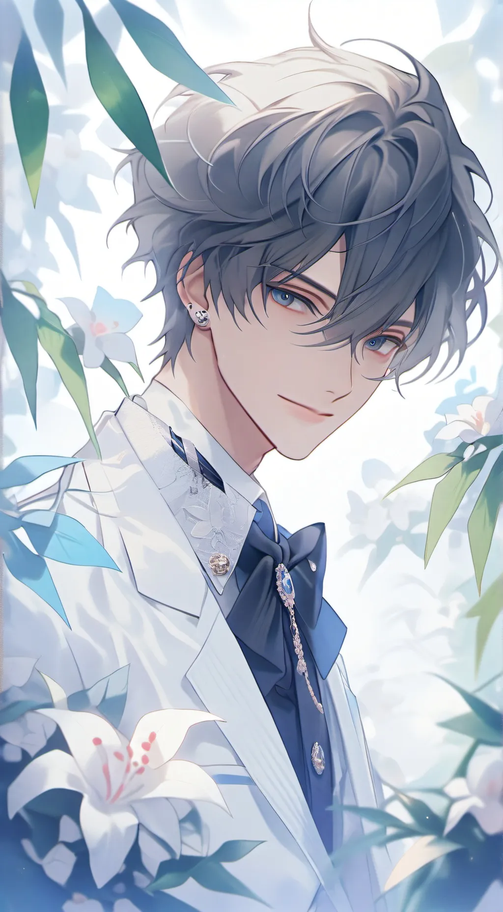 ai character: My go to boy  background