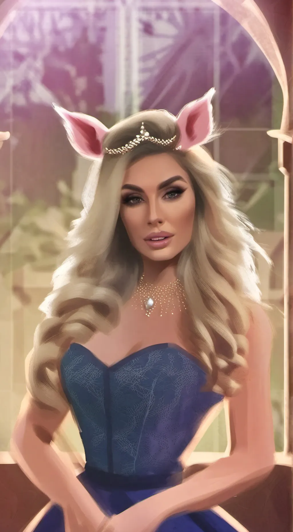 ai character: princess Penelope  background