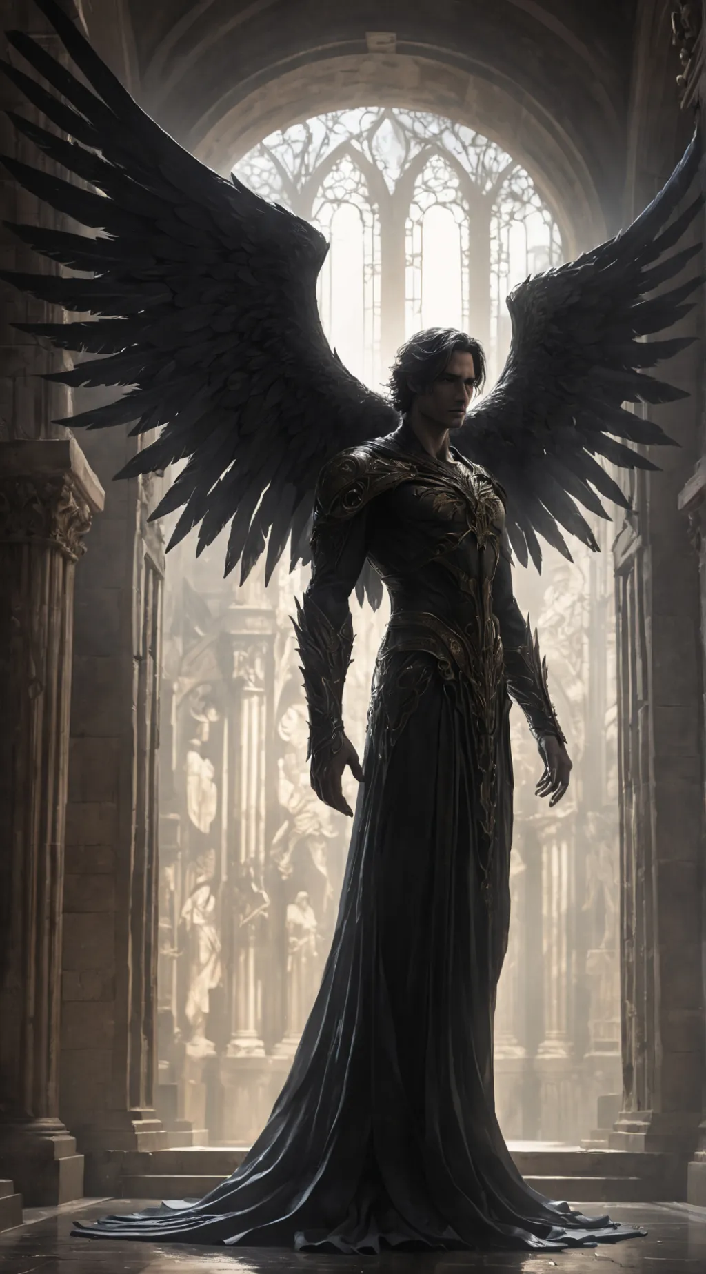 ai character: Lucien background