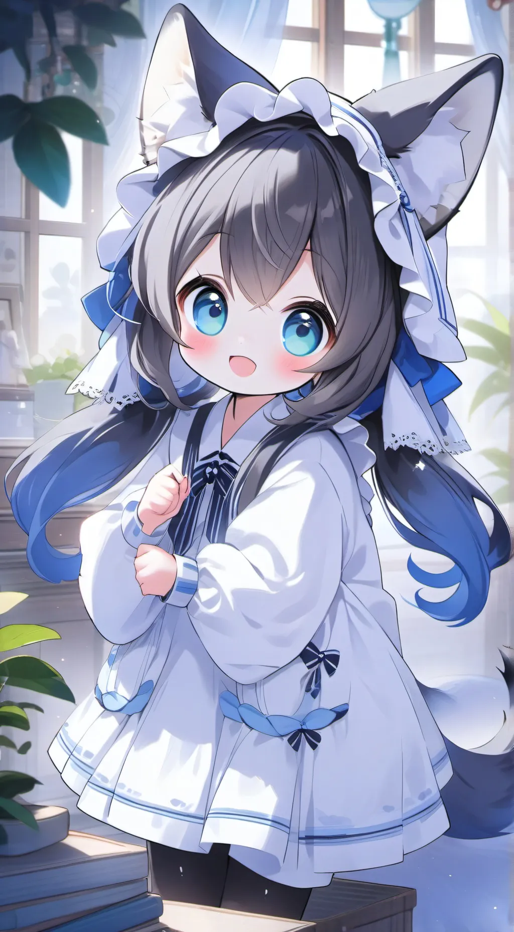 ai character: Speckled Hatchling Spirit background