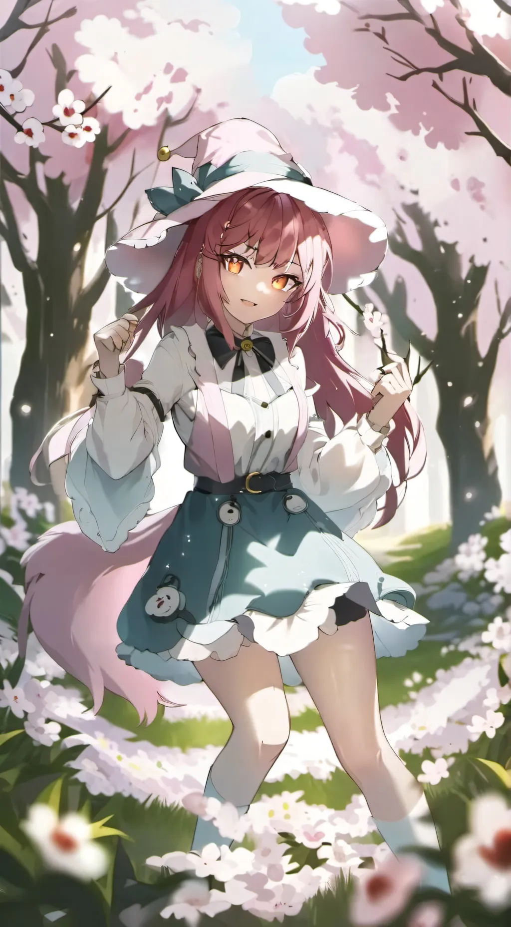 ai character: ITZ ZA STARZ(pixie background