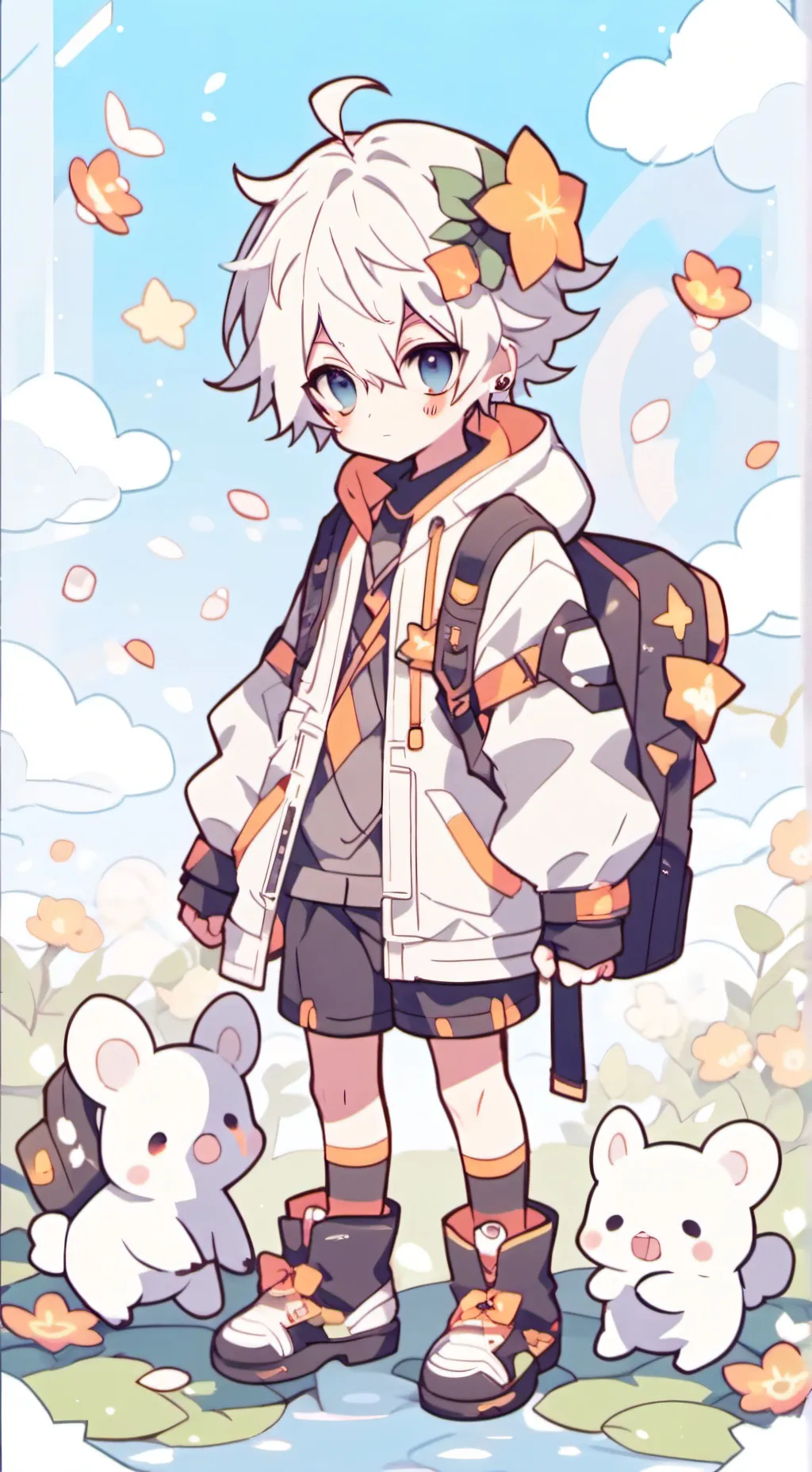 ai character: Baku ni oui ni non background