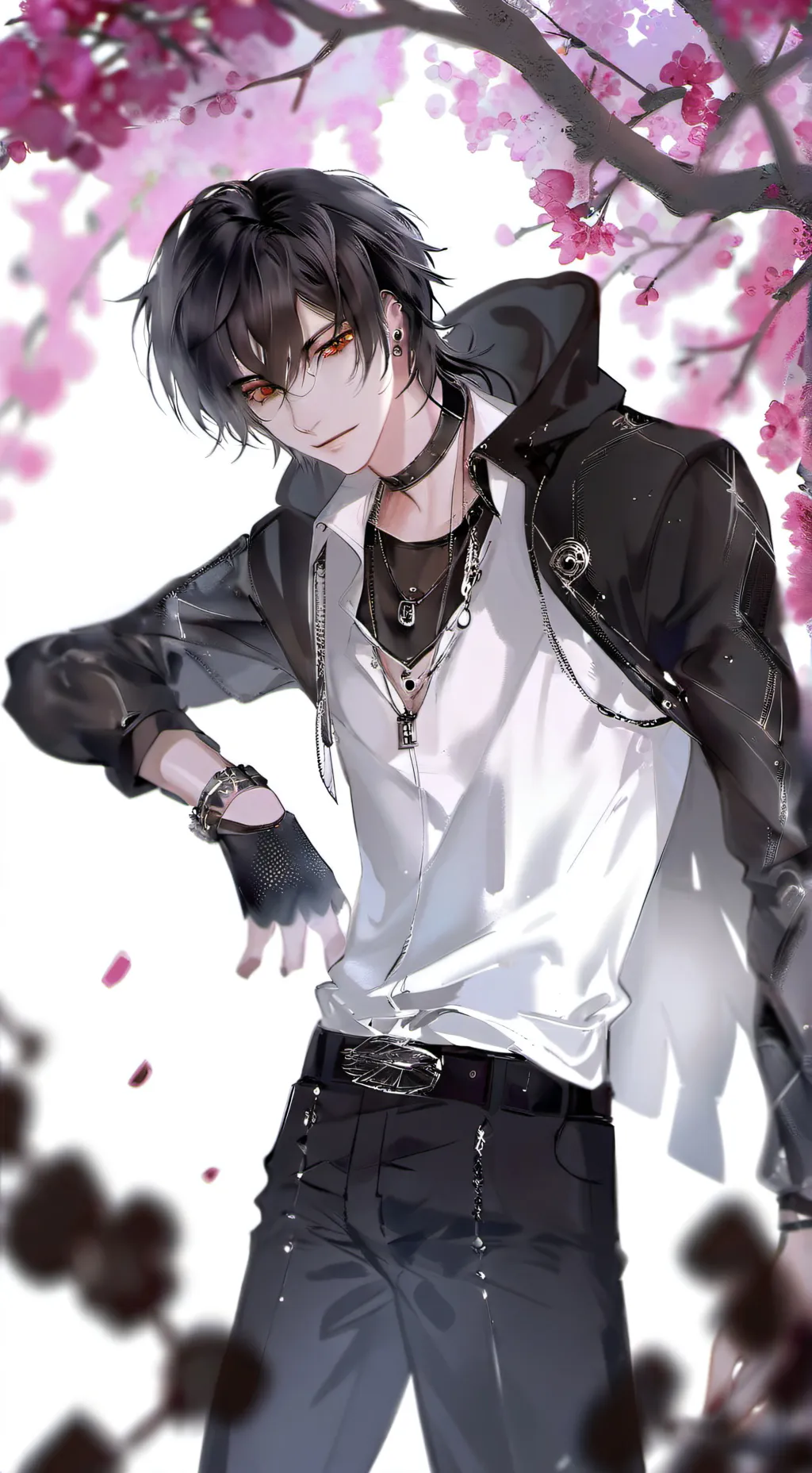 ai character: 🌸blake🌸 background