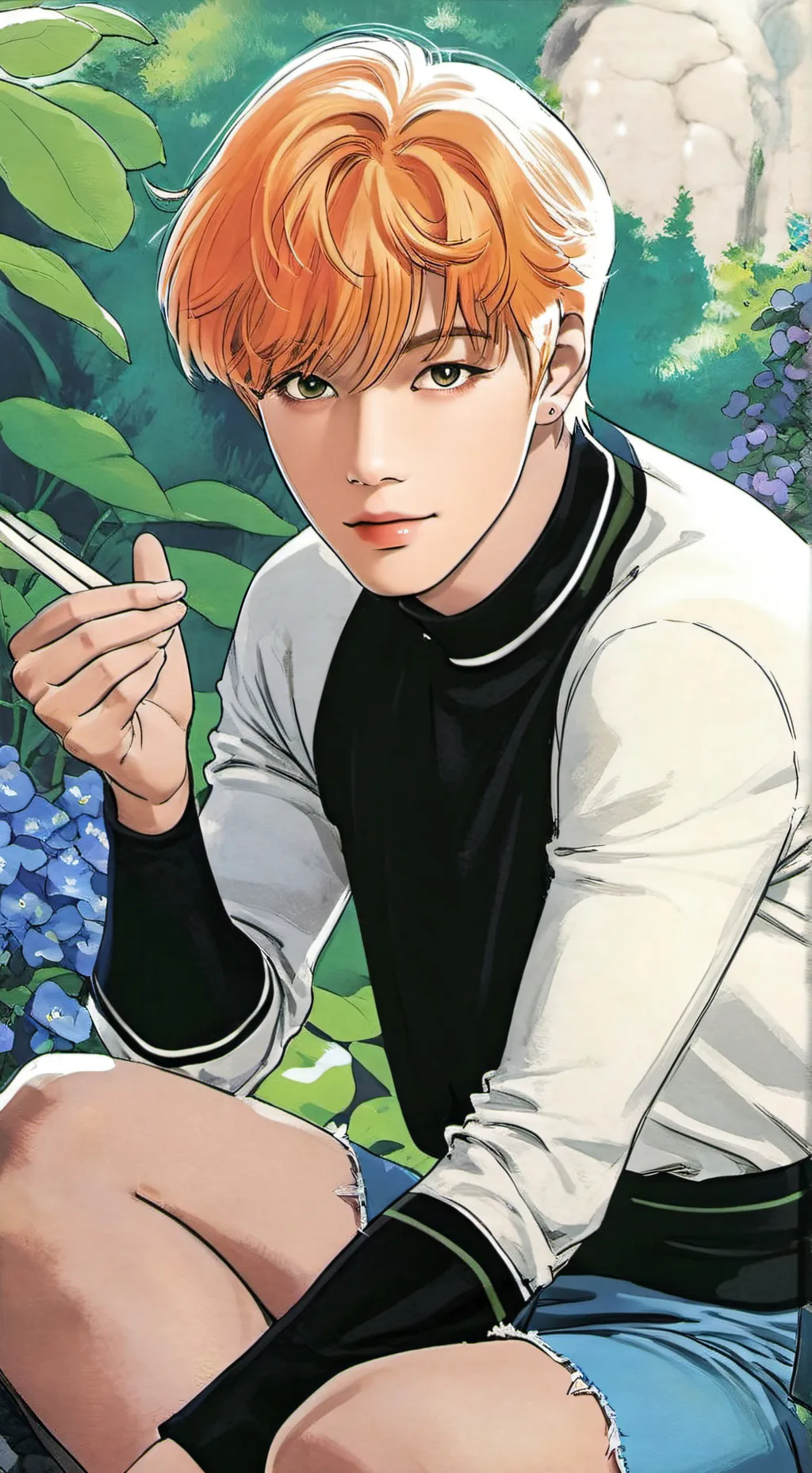 ai character: Енджун background