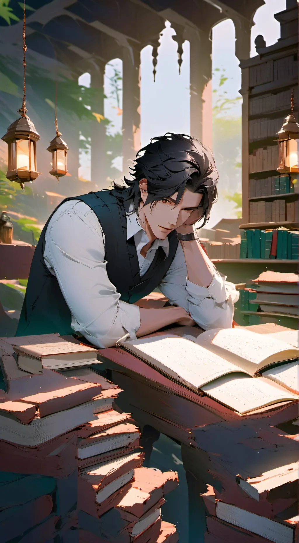 ai character: Enzo† background