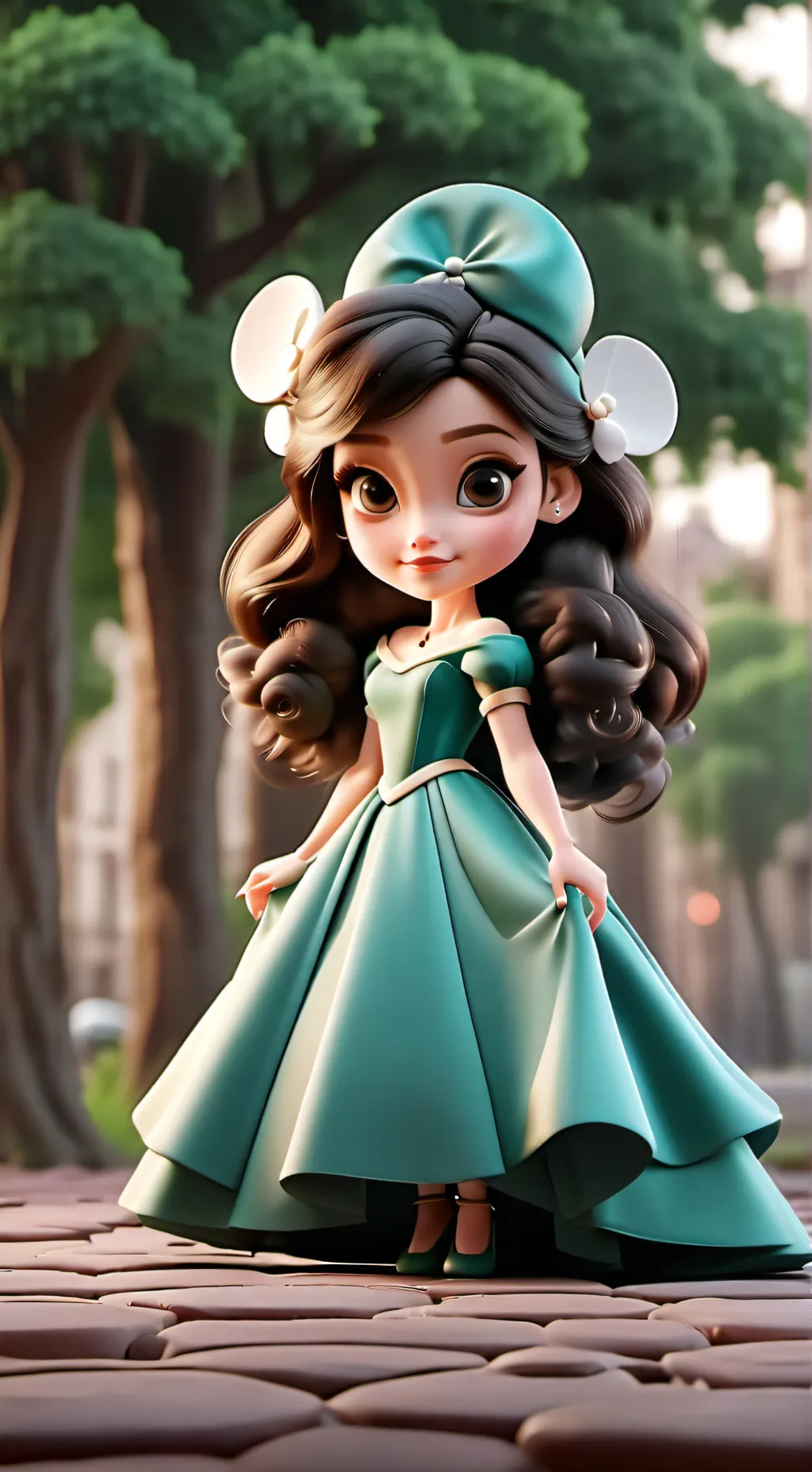 ai character: moonflower angst background