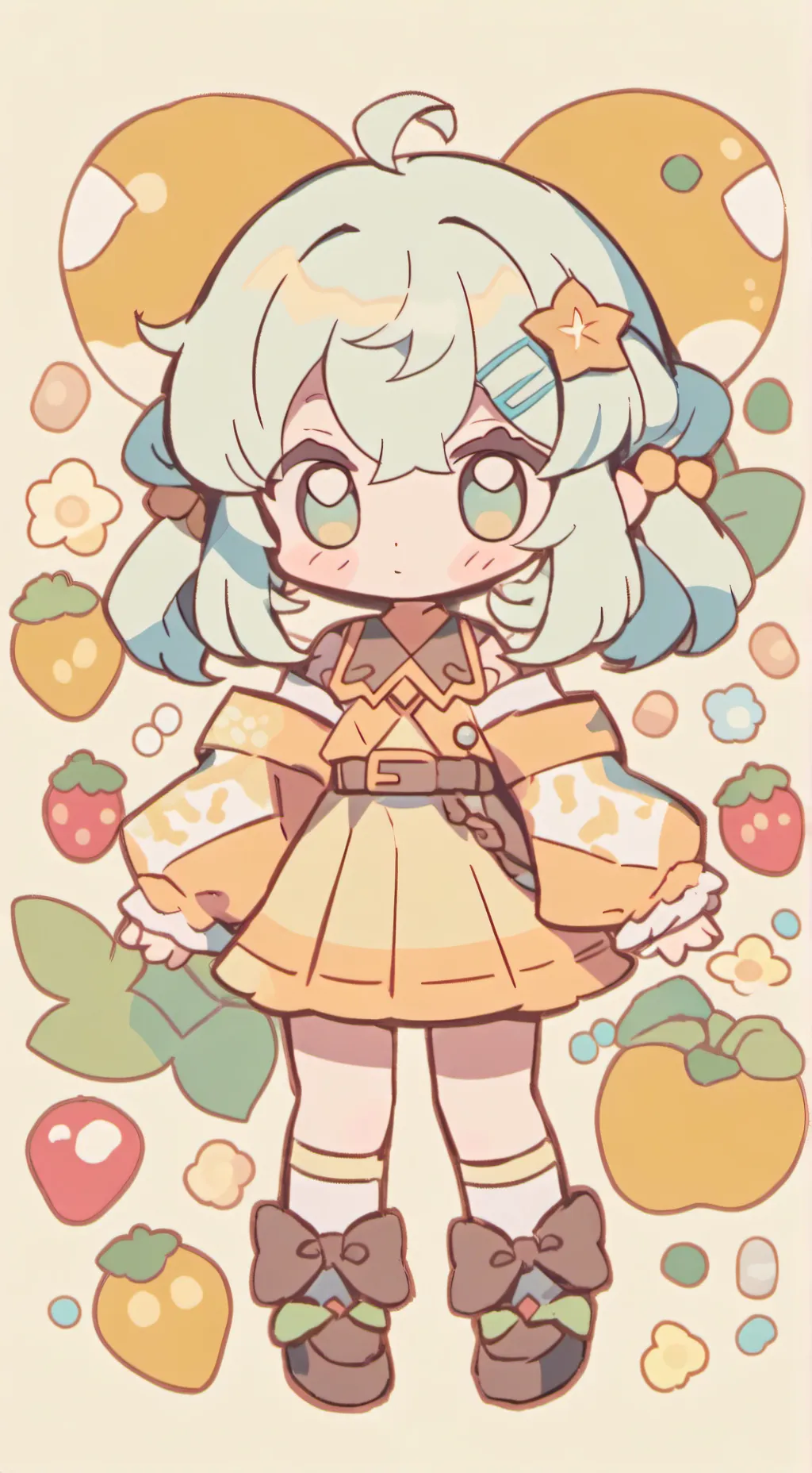 ai character: El mundo de xiaro background