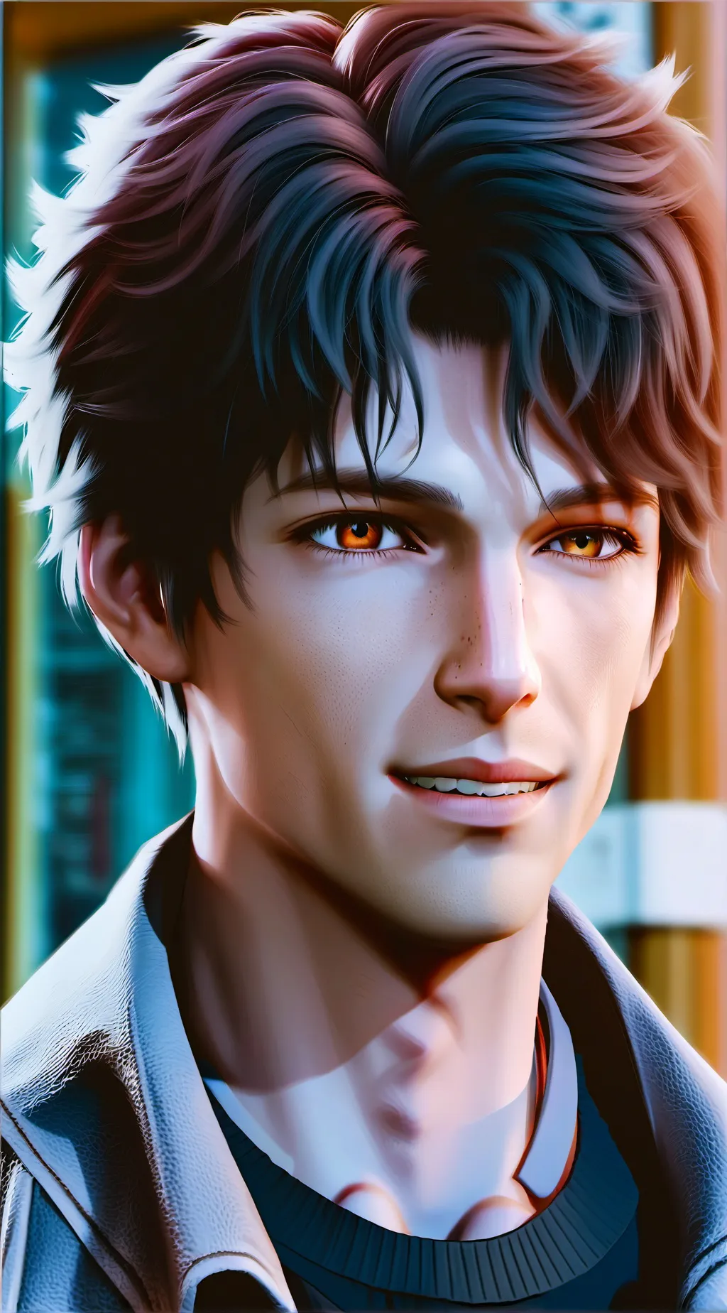 ai character: Harold background