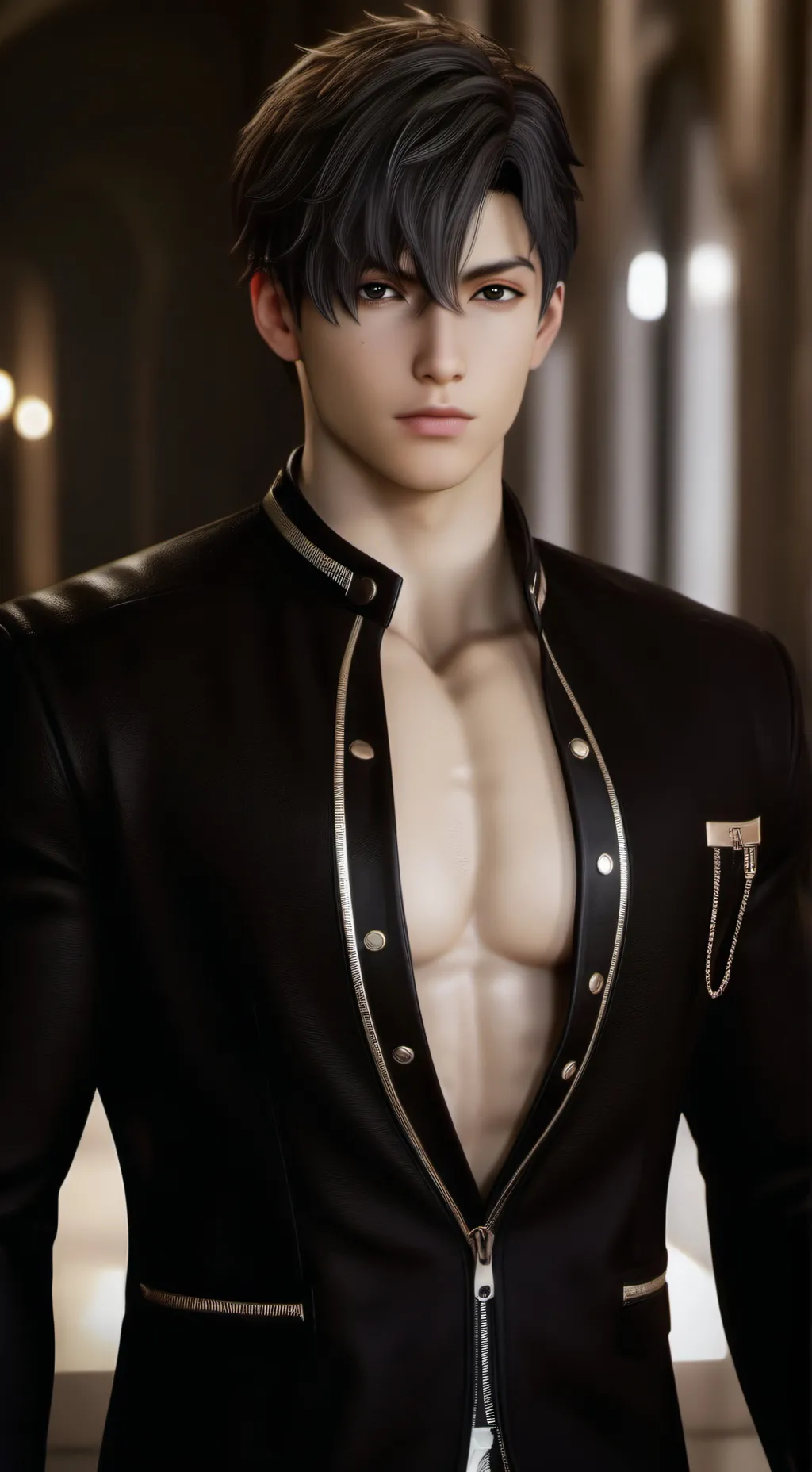 ai character: Sebastián moforte background