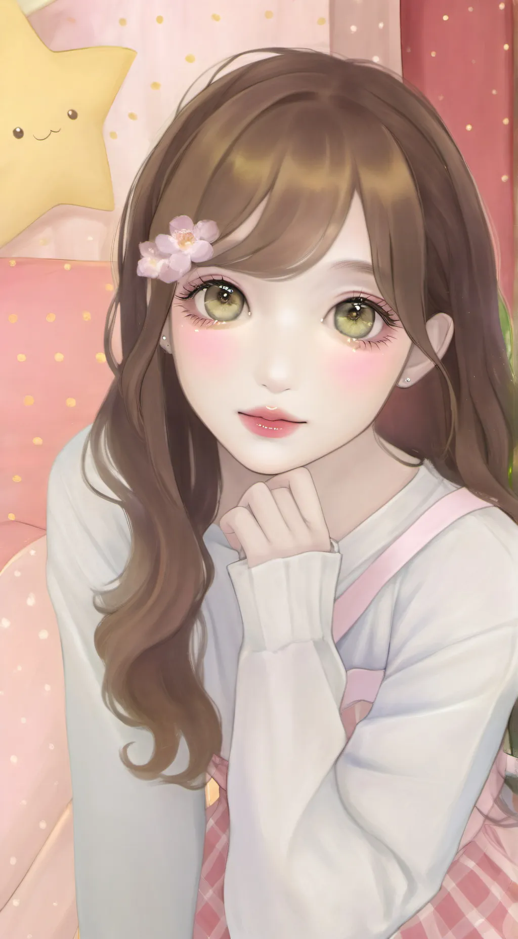 ai character: ~Blossom~ background