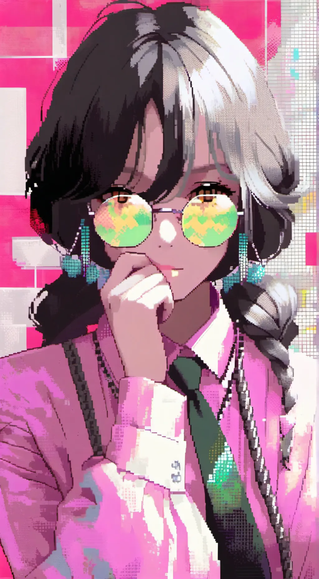 ai character: chunky🍞🍞🍞🍞 background