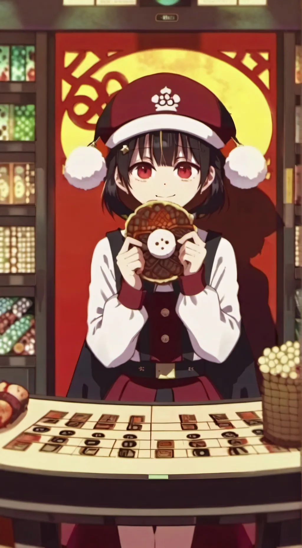 ai character: Denki background