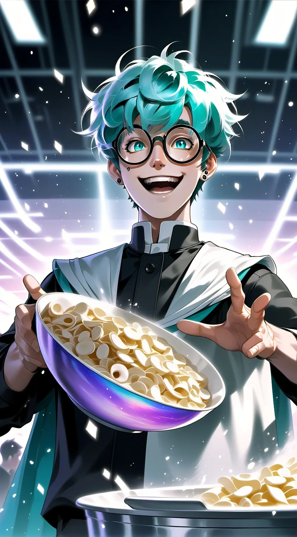 ai character: Dr. FrootLoops background