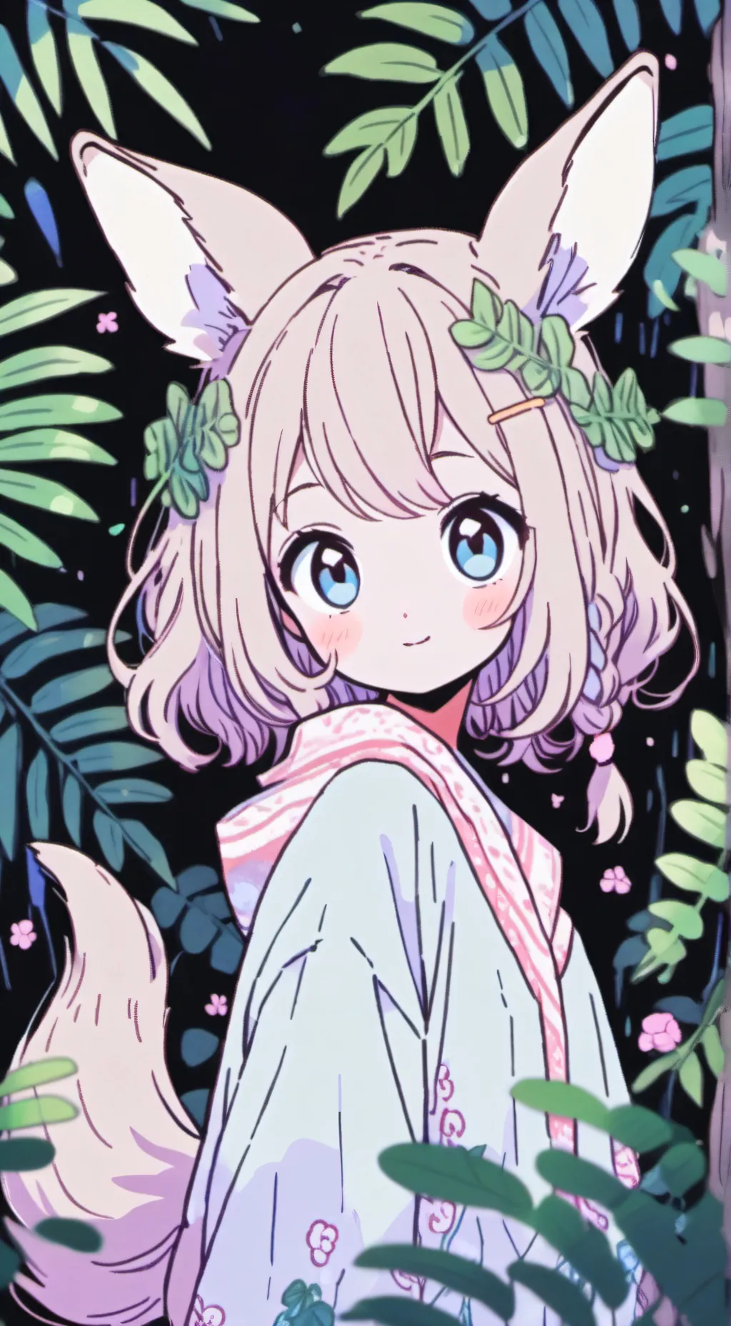 ai character: Tu hermana peque background