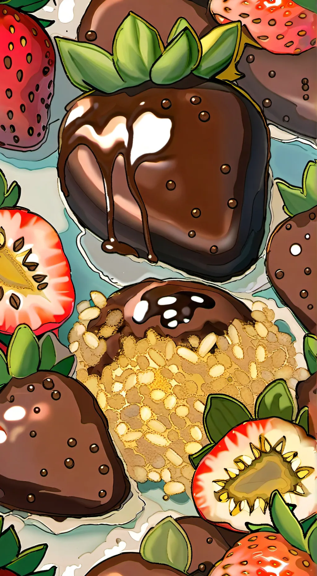 ai character: 🍫Costco🍫 background