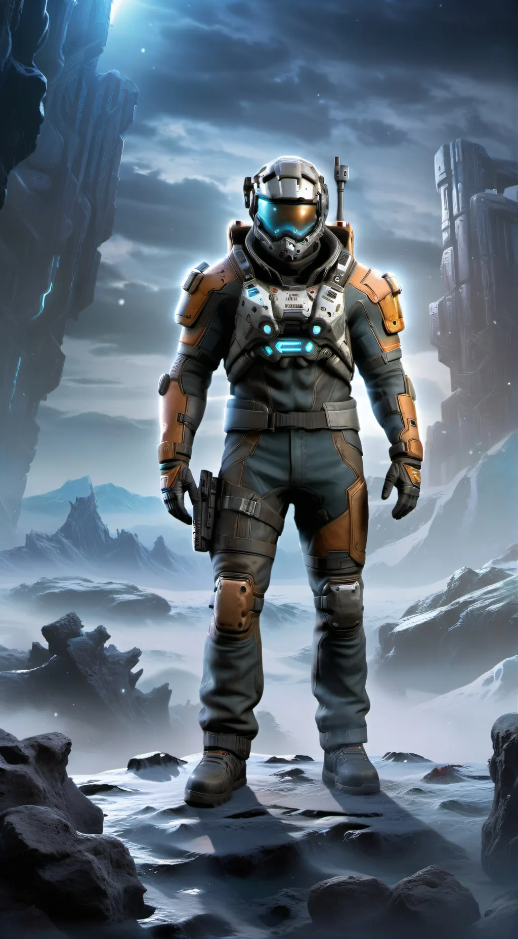 ai character: Tim Caufman background