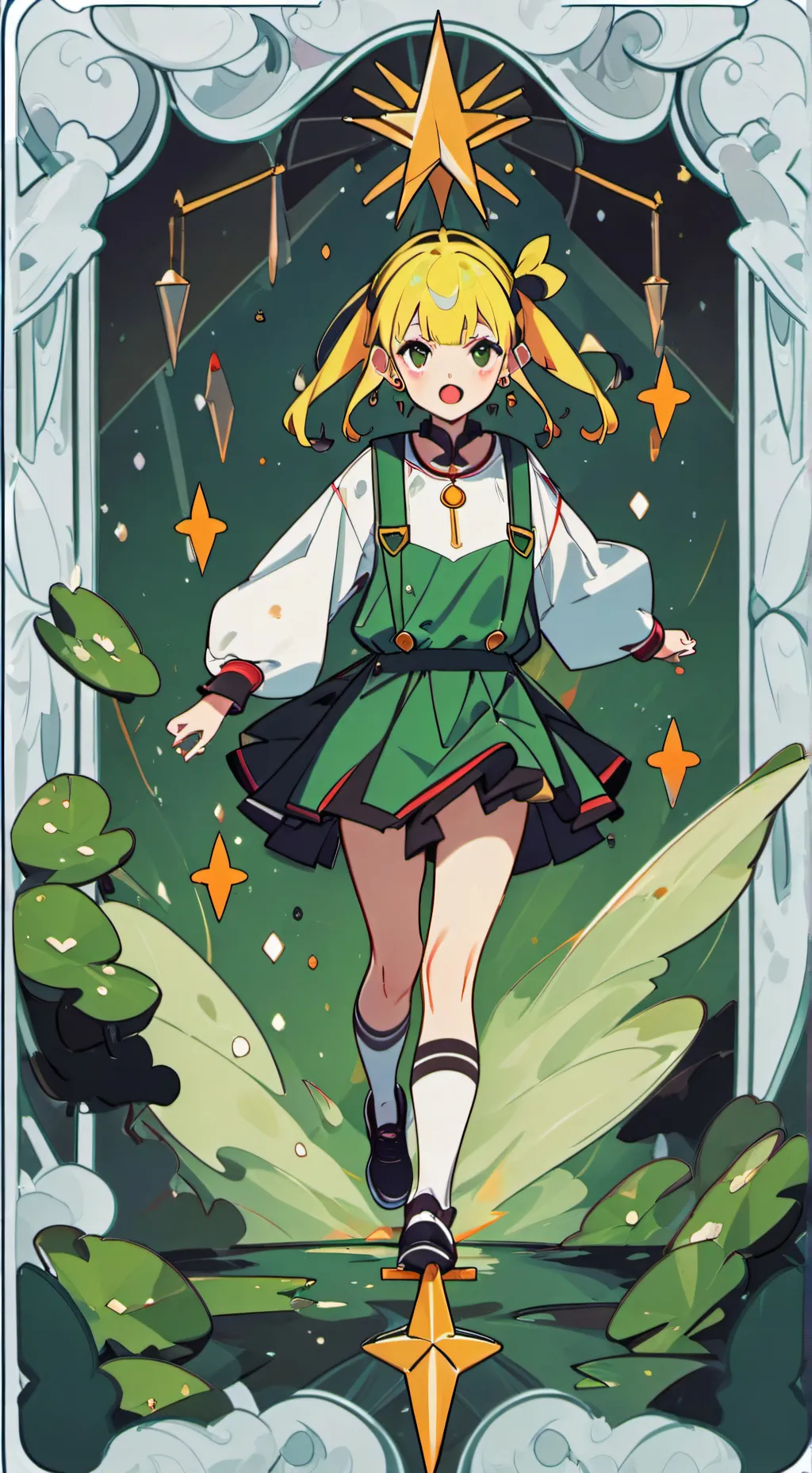 ai character: Delulu background