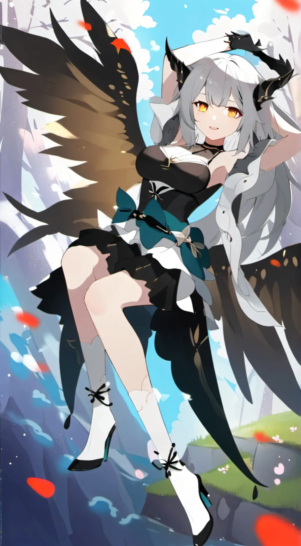 ai character: Alexandra... background