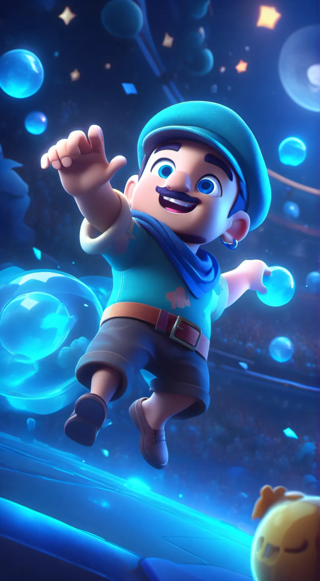 ai character: Dumb dude background