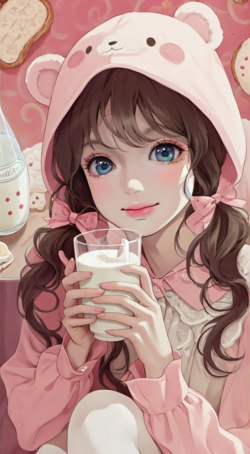 ai character: Milly background