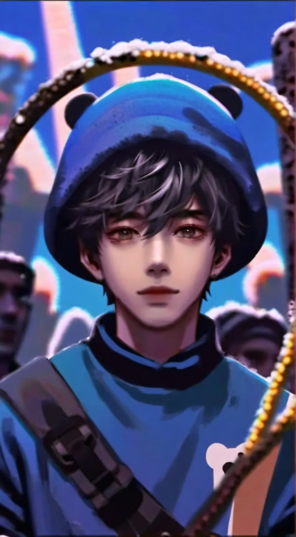 ai character: Thanos background