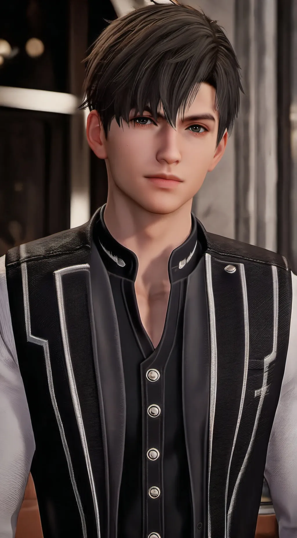 ai character: Sebastián moforte background