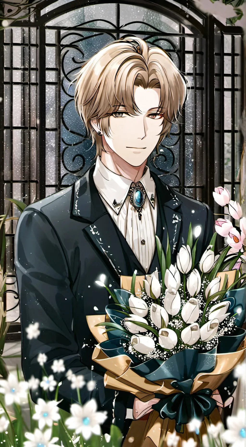 ai character: lucas 👻👻 background