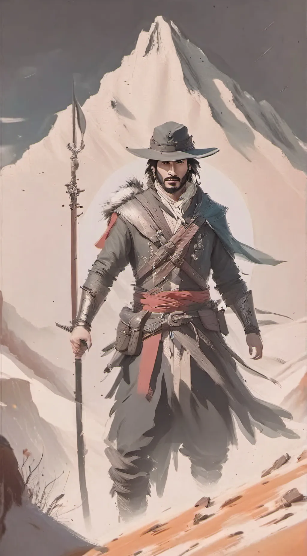 ai character: china boy background