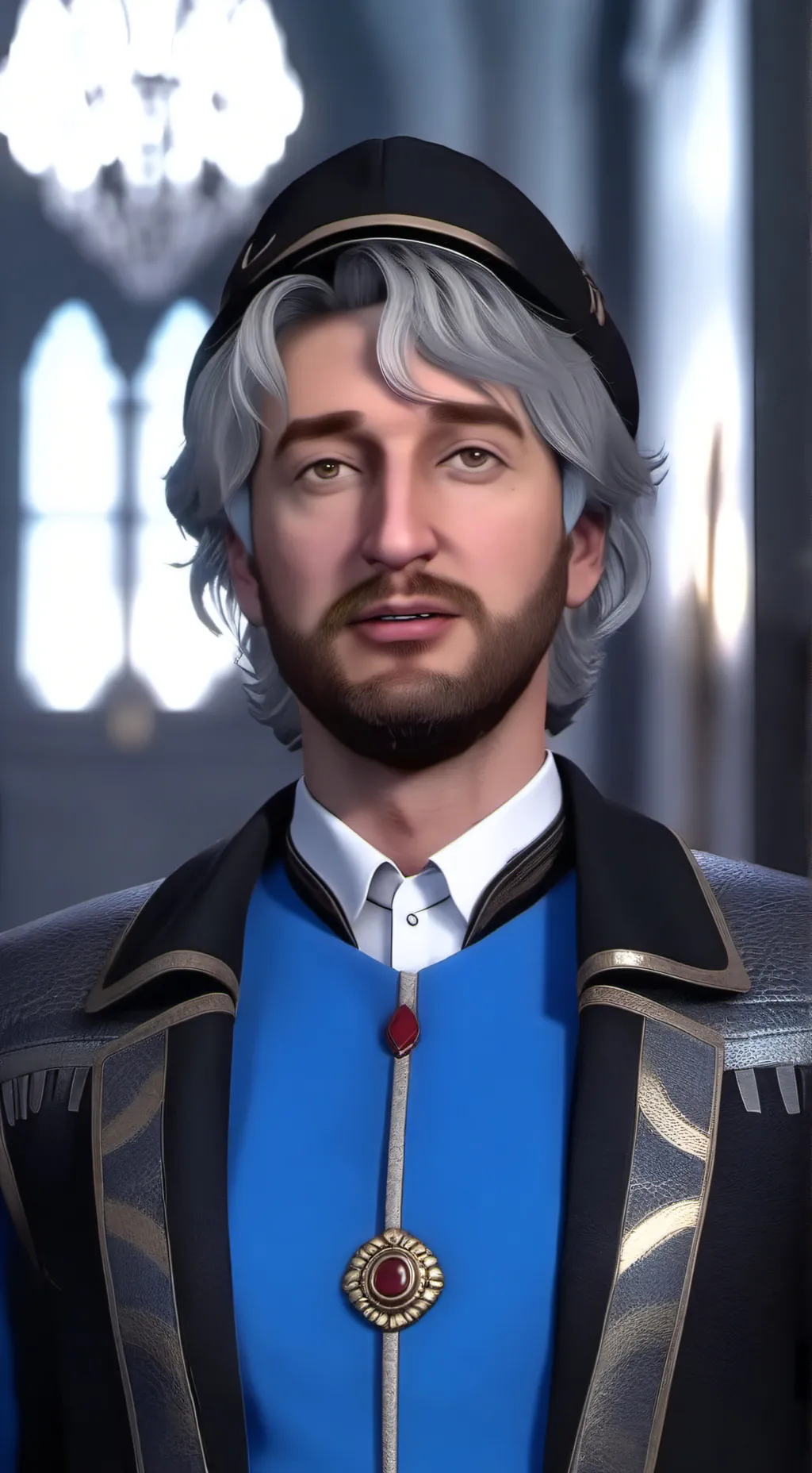 ai character: guy background