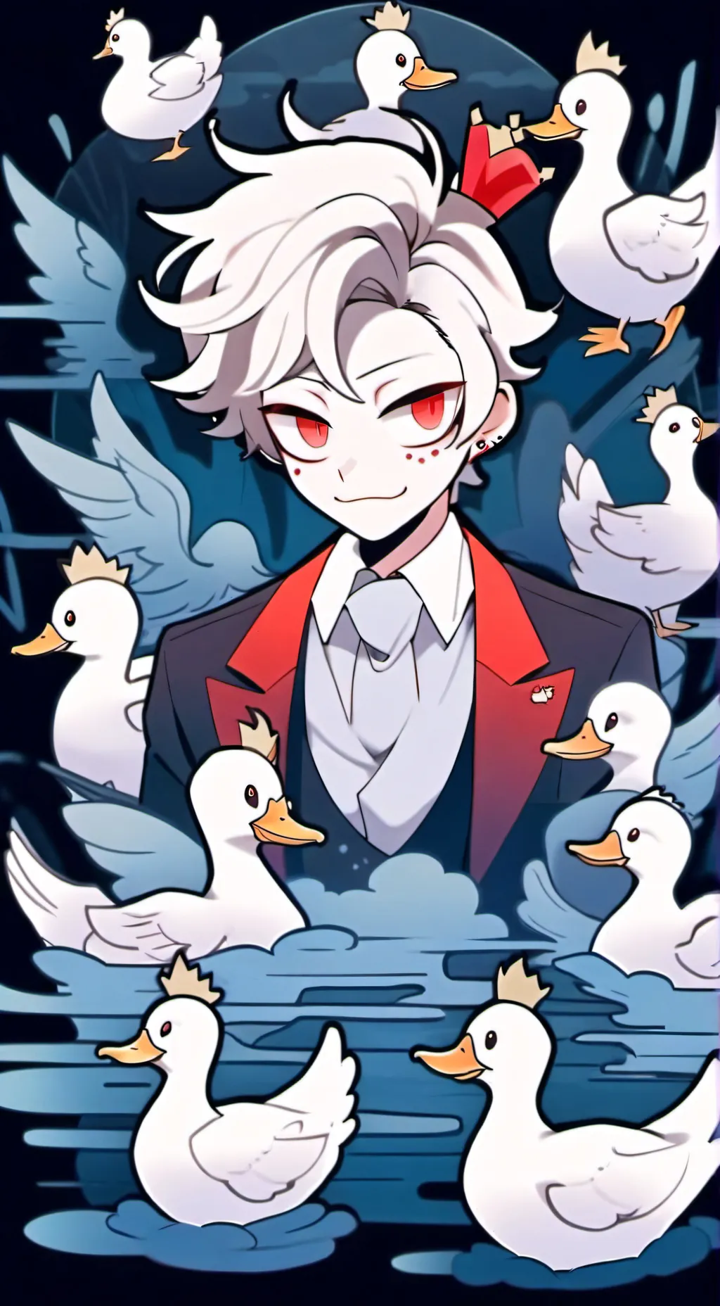 ai character: Lucifer background