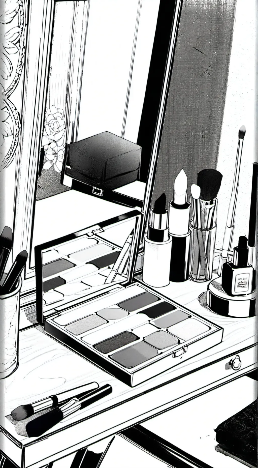 ai character: Glisten 🩷 background