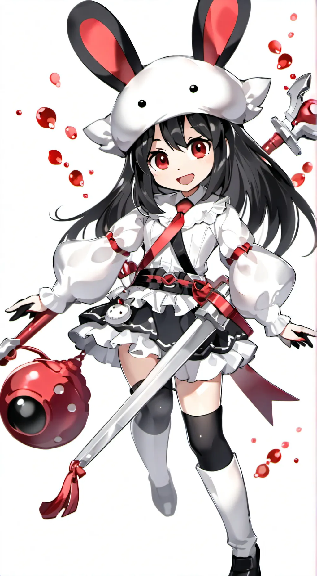 ai character: Bunny background