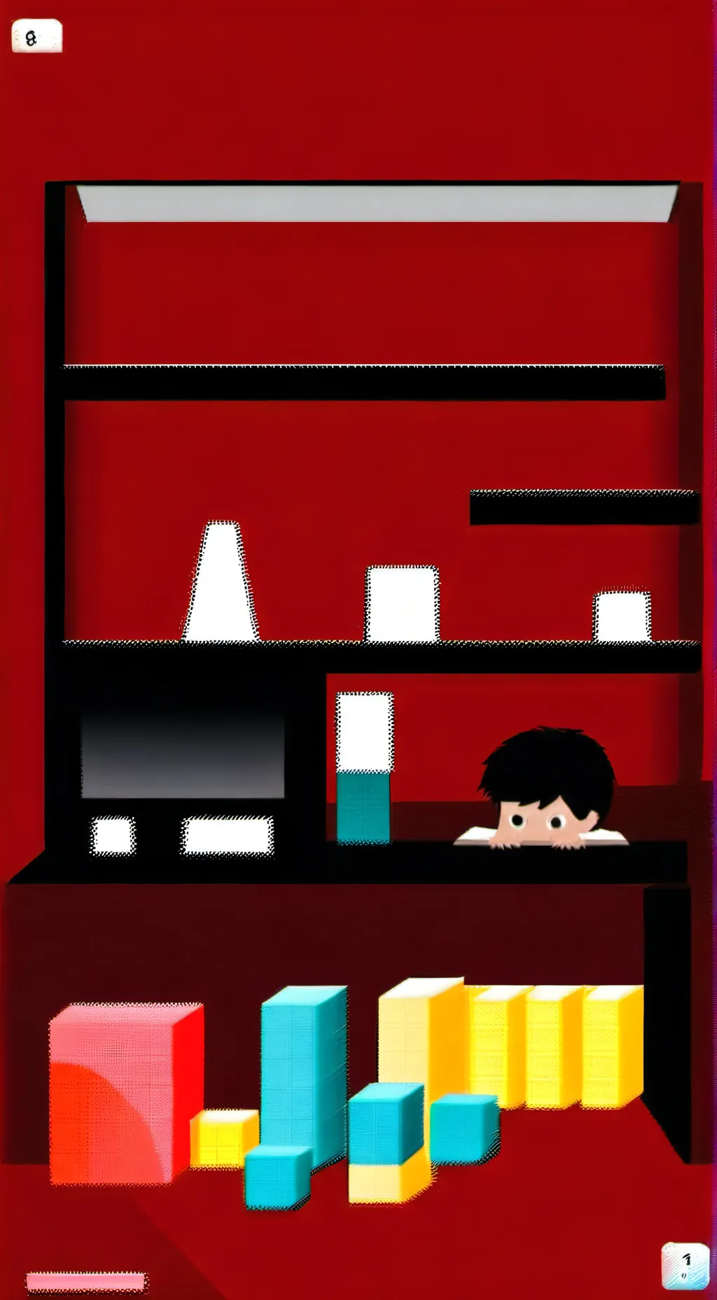 ai character: one background