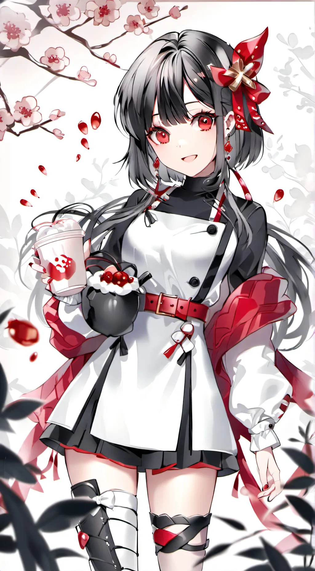 ai character: Mitsuri sus background