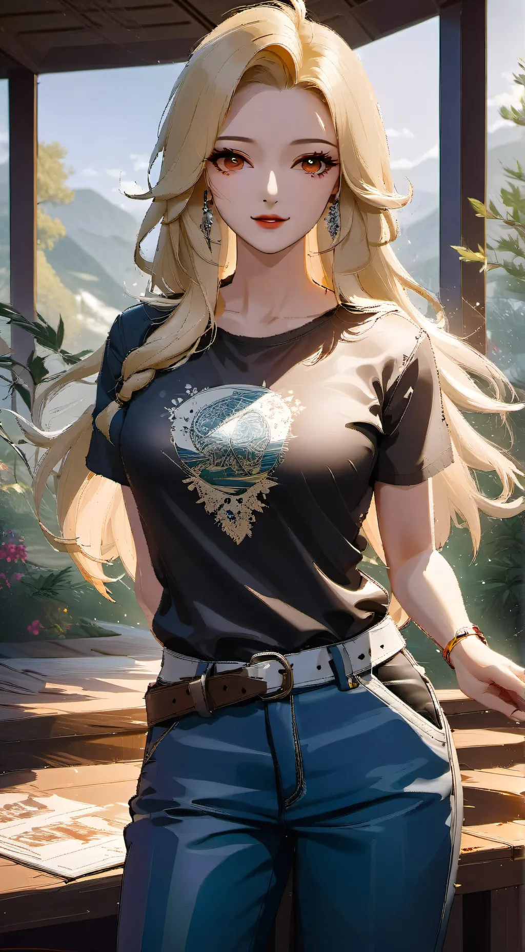 ai character: Your wife background