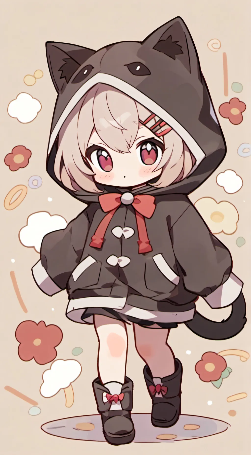 ai character: Izumi background