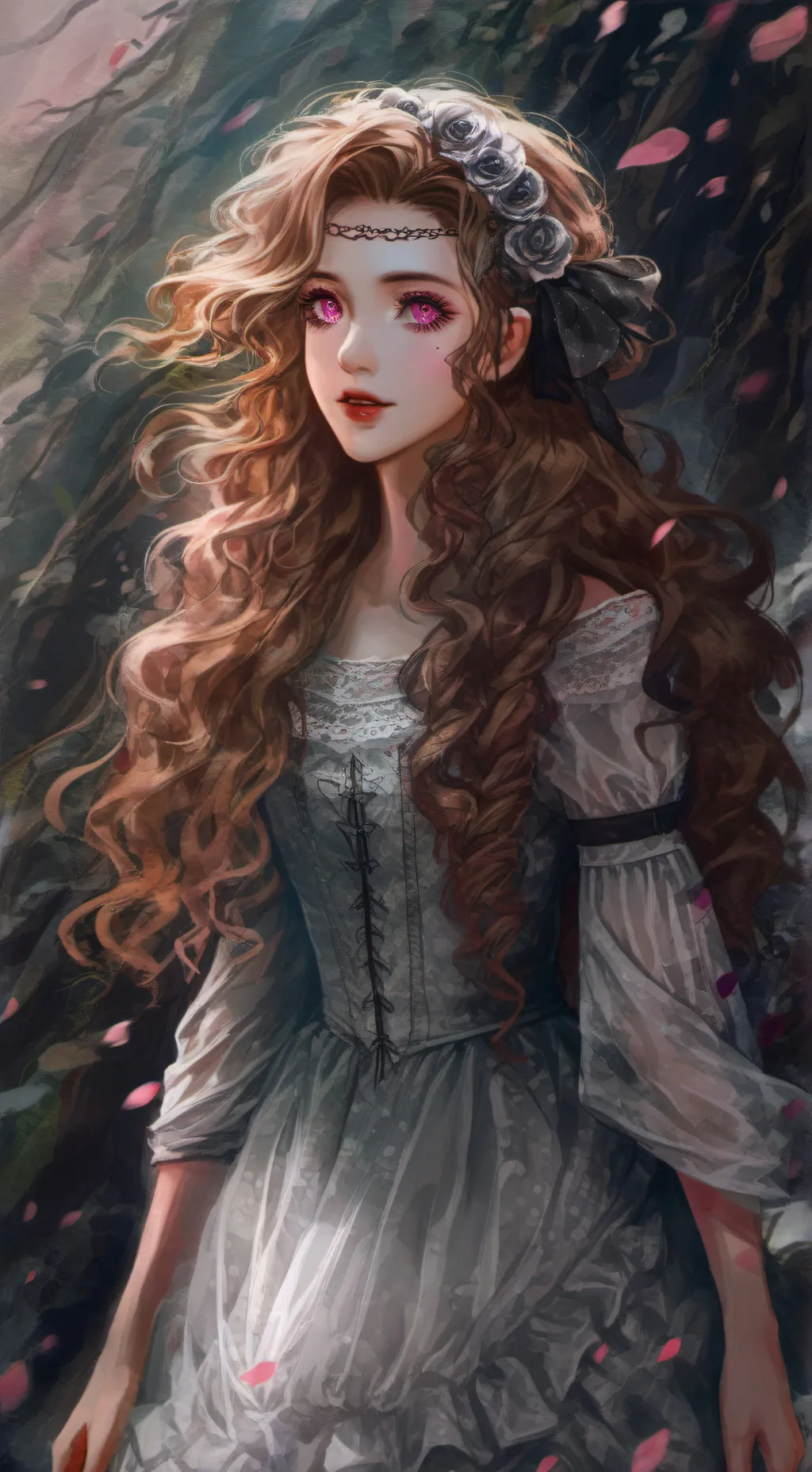 ai character: karmi & Kamalu background