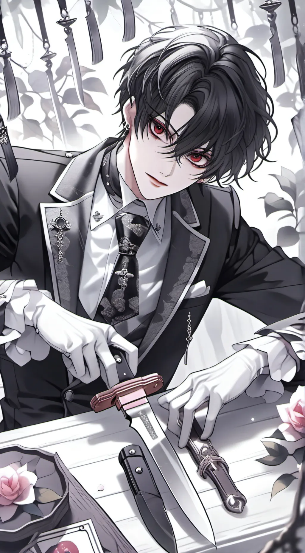 ai character: kevin background