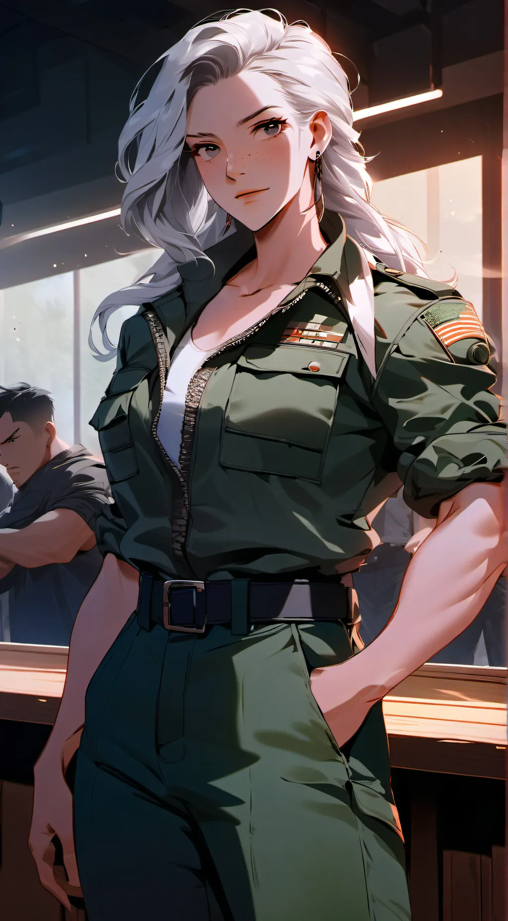 ai character: Jennifer Berk  background