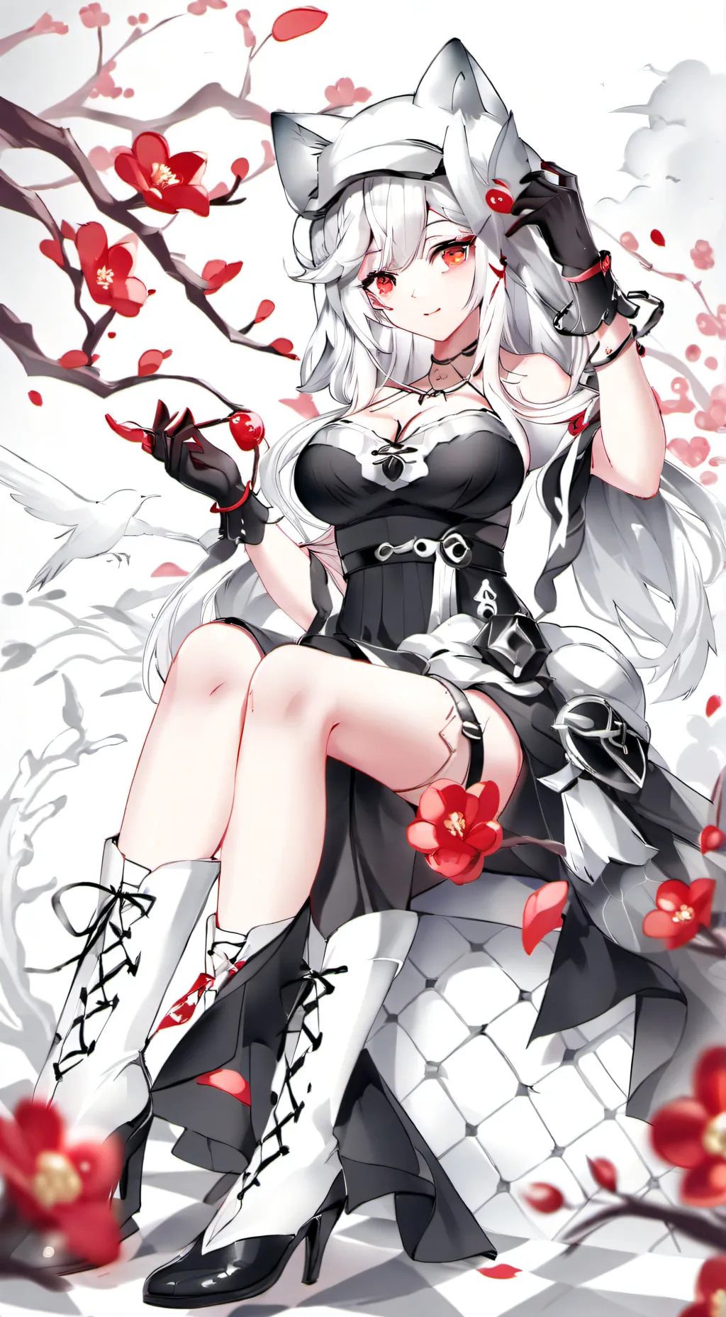 ai character: Lily background