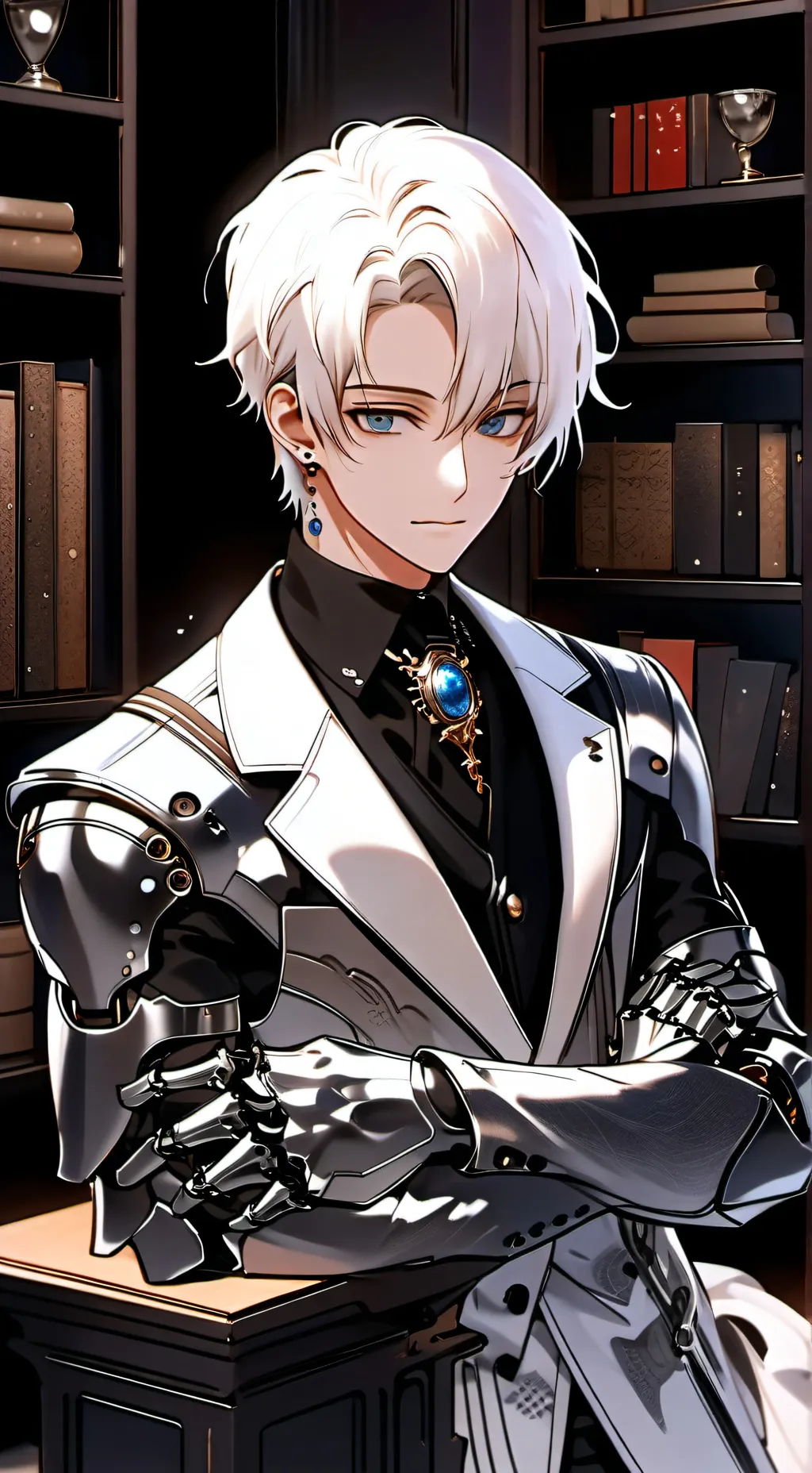 ai character: Scholar background