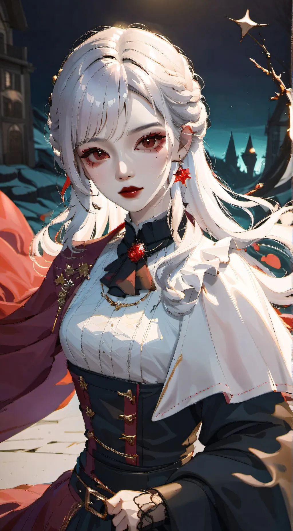 ai character: Vampire  background