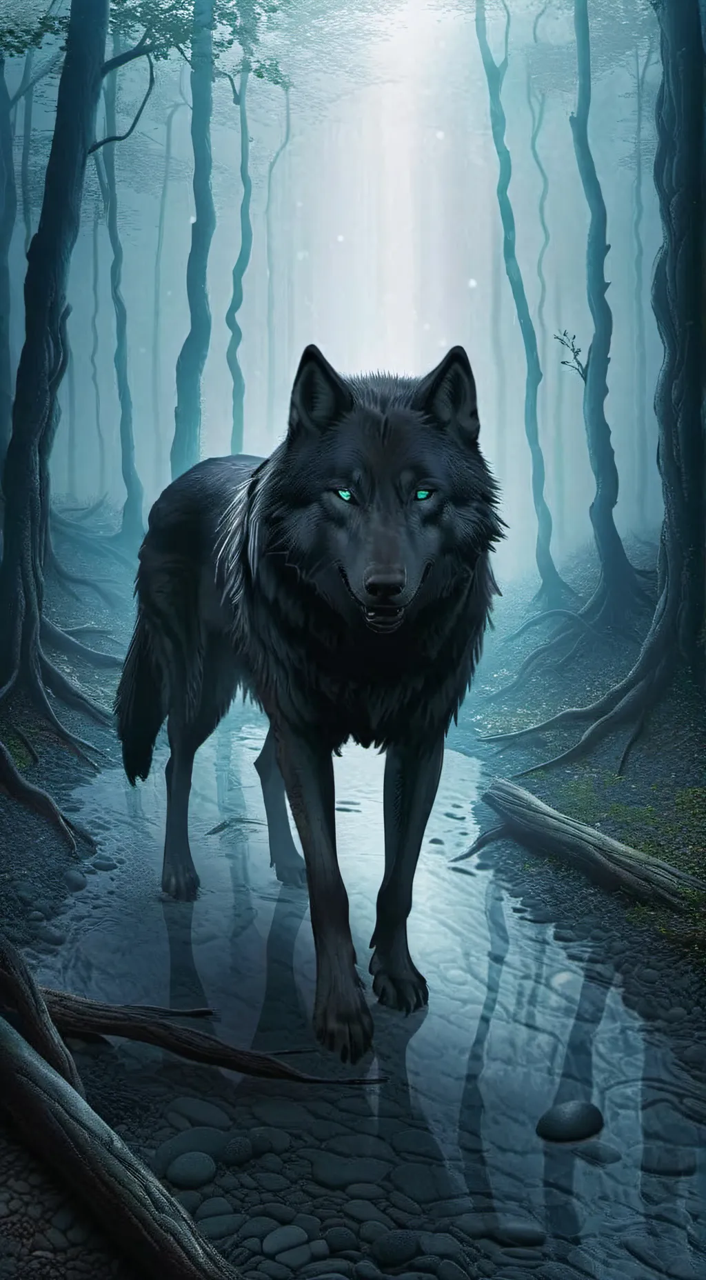 ai character: Lobo background