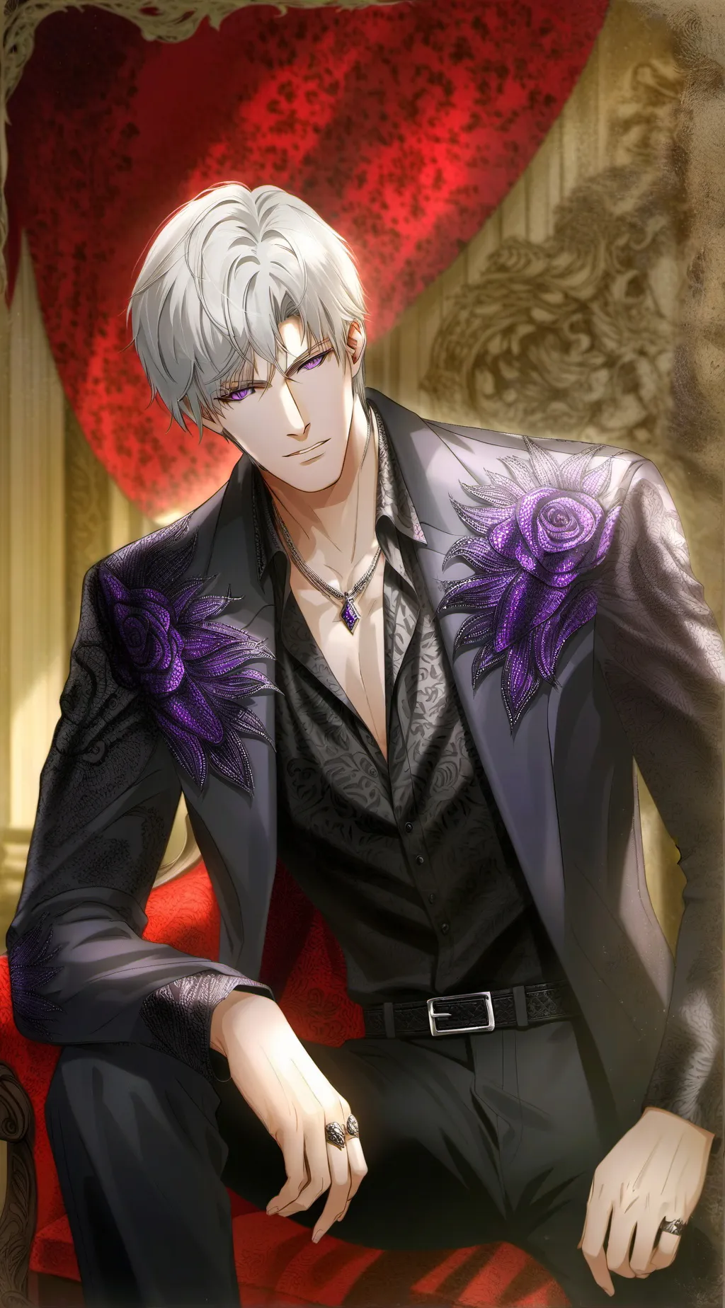 ai character: Հero background