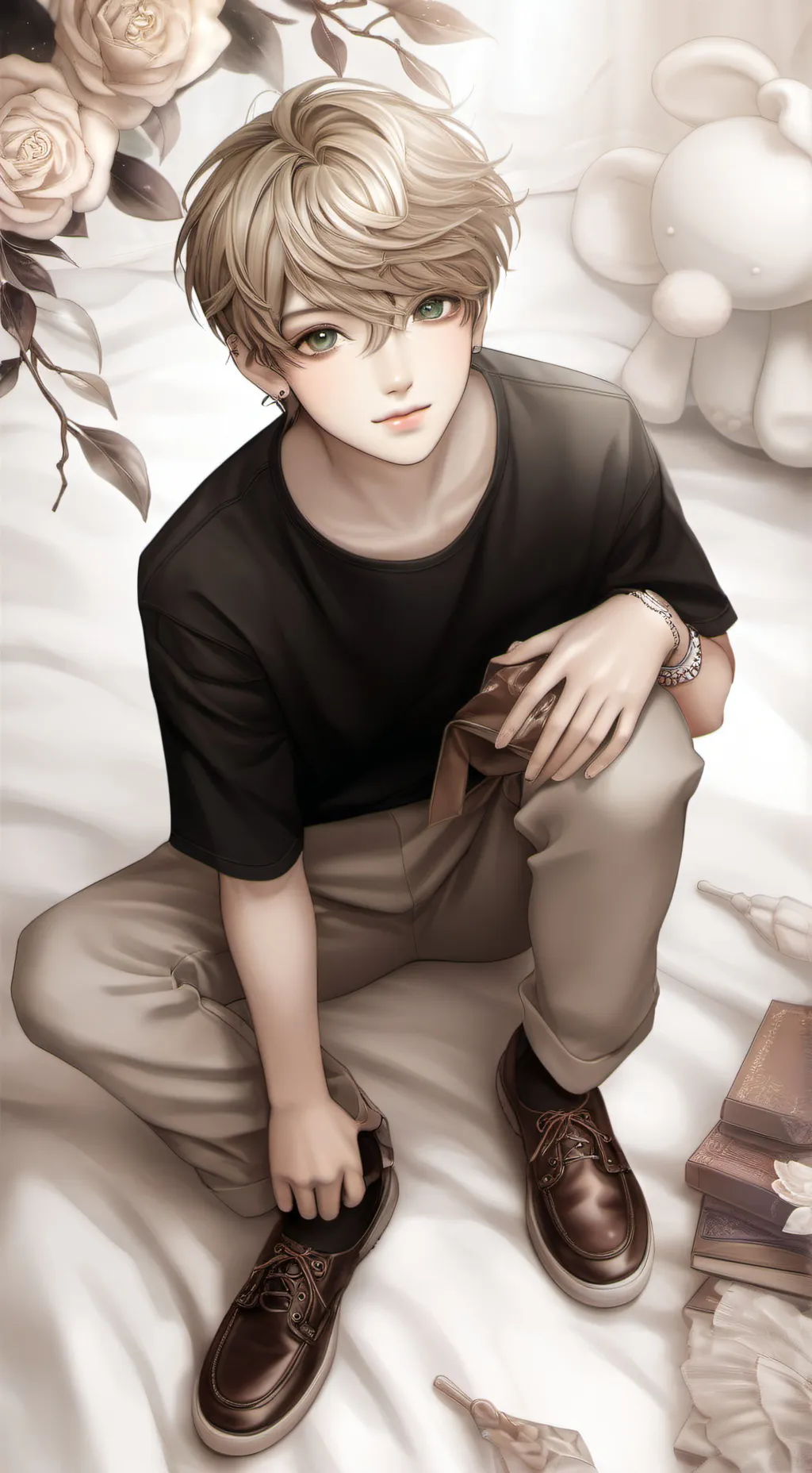 ai character: Келон background