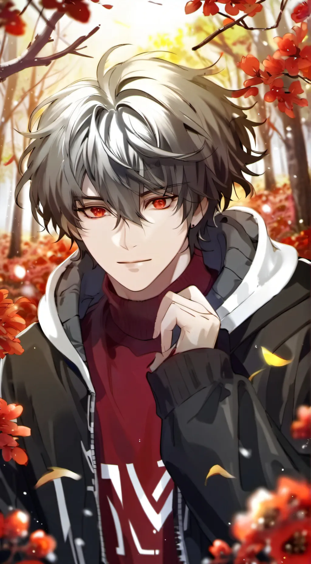 ai character: Leonardo  background