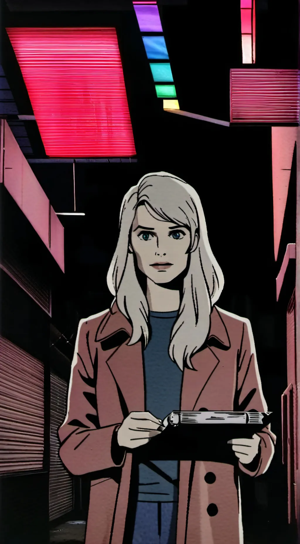 ai character: W.I.R.E background