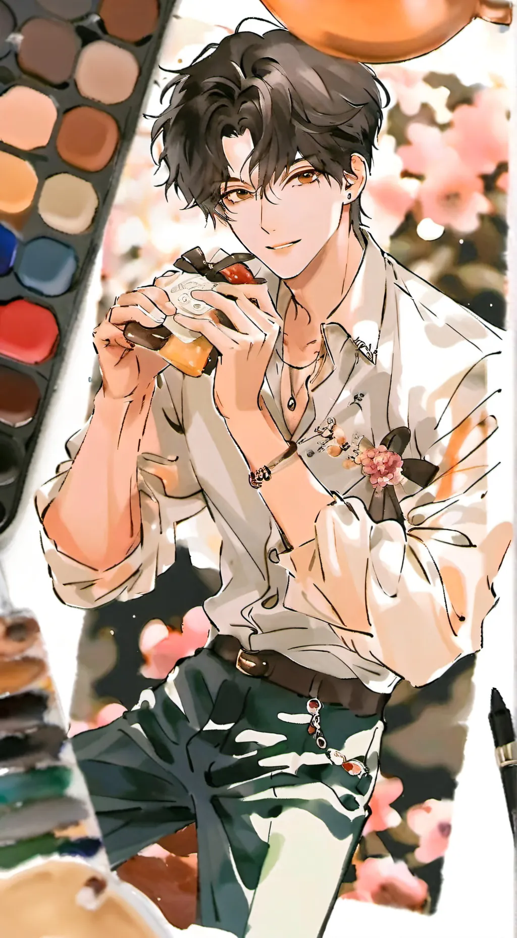 ai character: Iseul 🌹 background