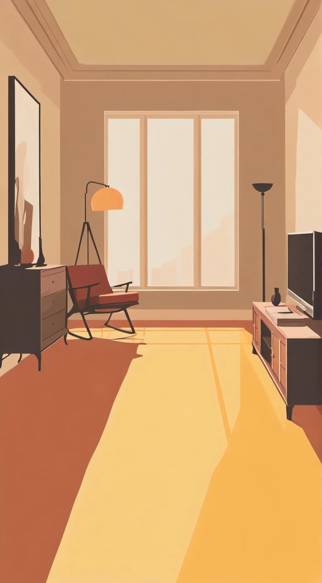 ai character: escaping backrooms background